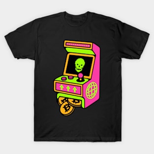 Arcade game skull T-Shirt